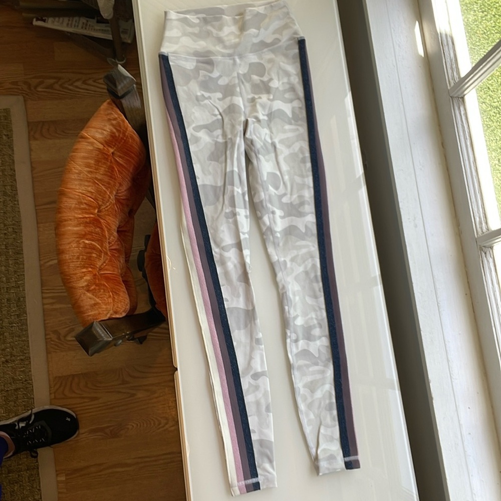 Spiritual Gangster workout pants XS and two workout tops, one is S and XS,